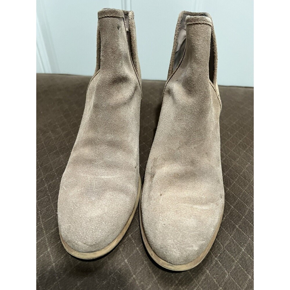 Womens Hinge Suede Booties Size 9.5